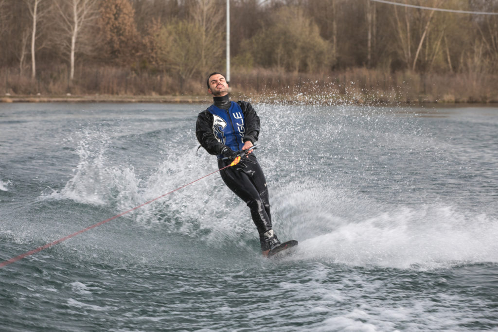 Daniele Cassioli e lo sci nautico