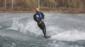 Daniele Cassioli e lo sci nautico