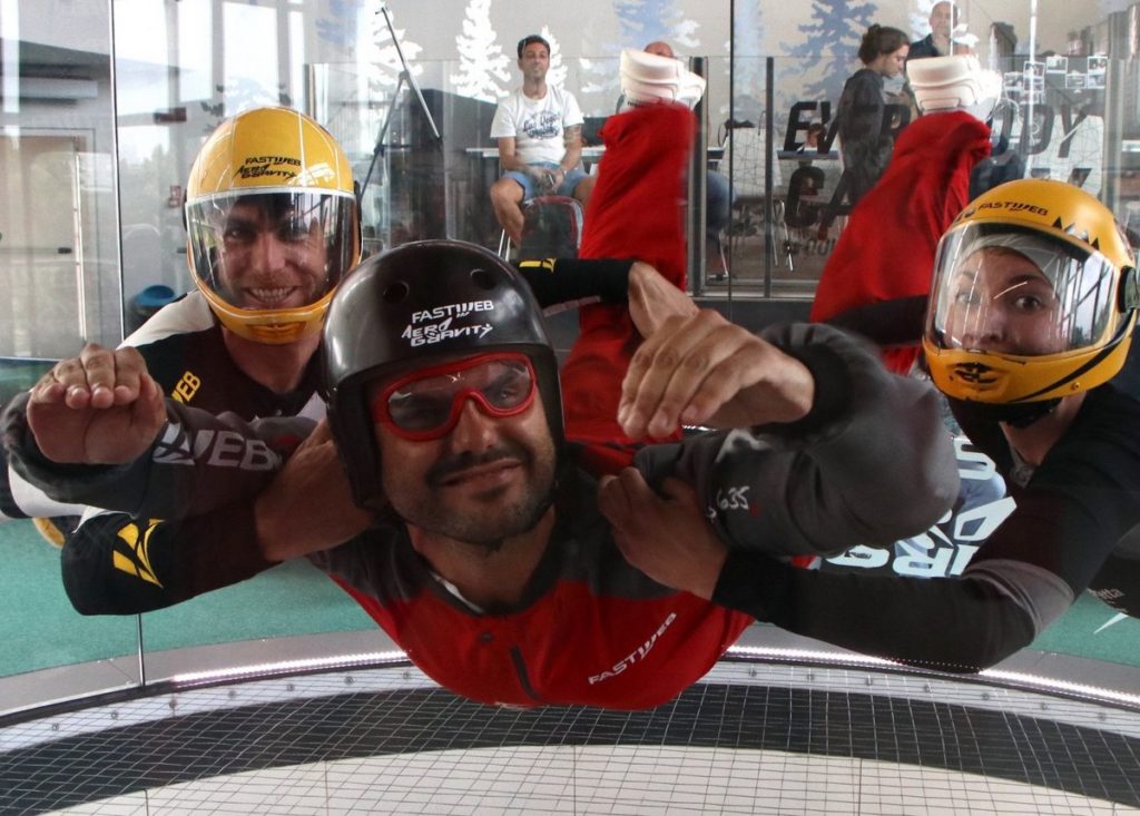 Daniele Cassioli ad Aerogravity