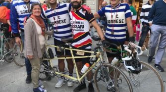 Cassioli insieme al Velo Club Sommese