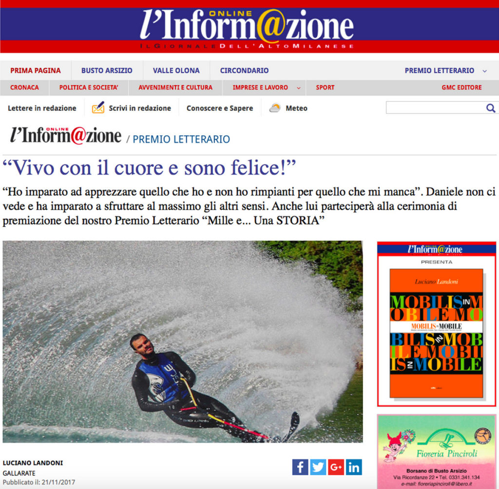 Cassioli - articolo su L'Informazione