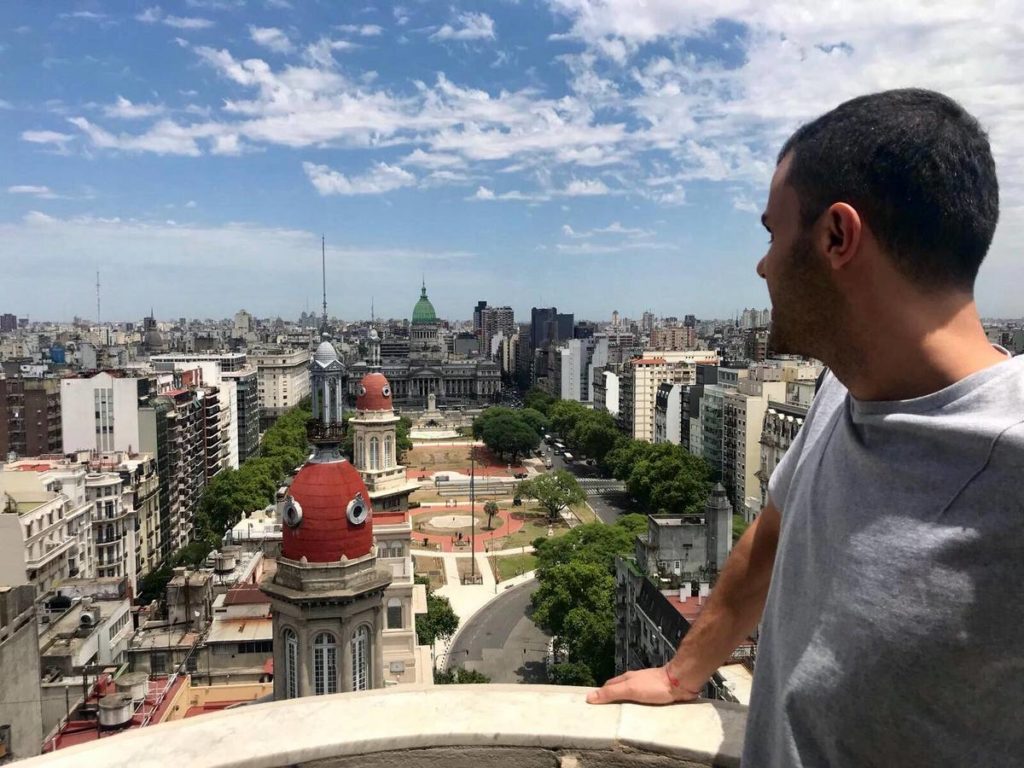 Daniele Cassioli in viaggio a Mendoza