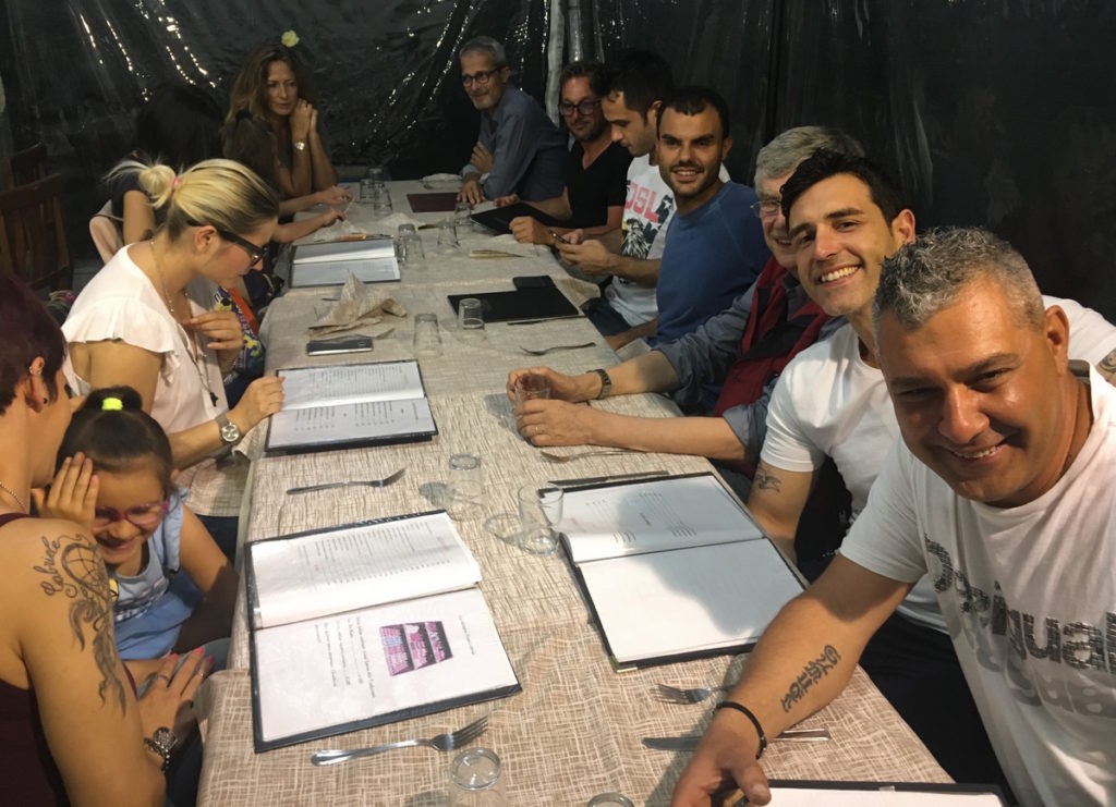 Daniele Cassioli in compagnia