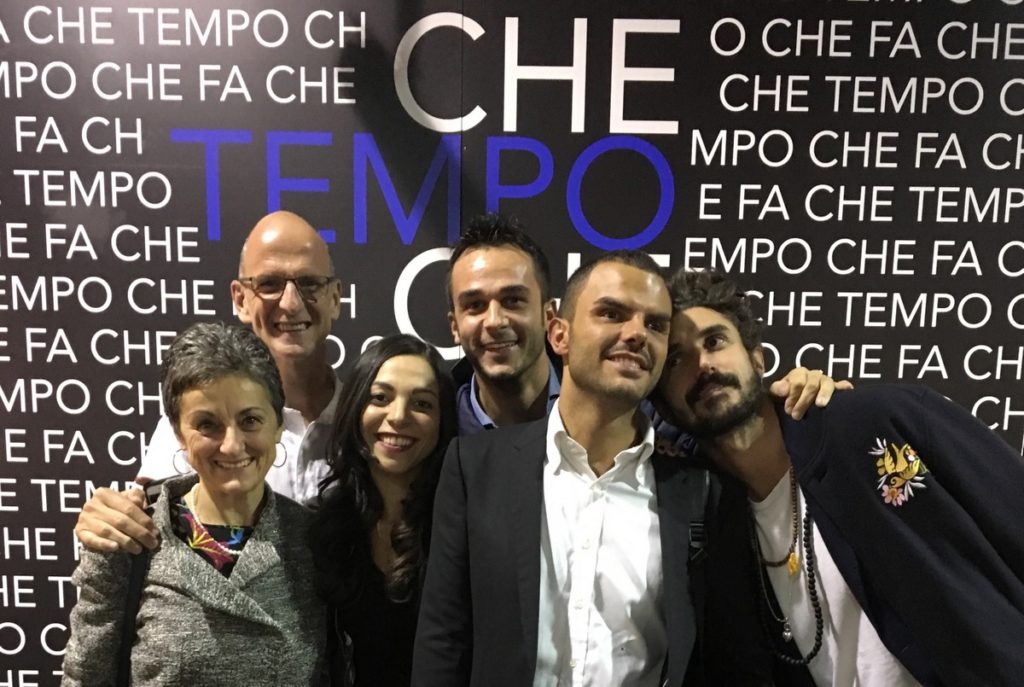 Daniele Cassioli a Che tempo che fa!