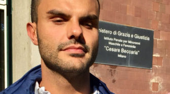 Daniele Cassioli all'Istituto penale per minorenni Cesare Beccaria