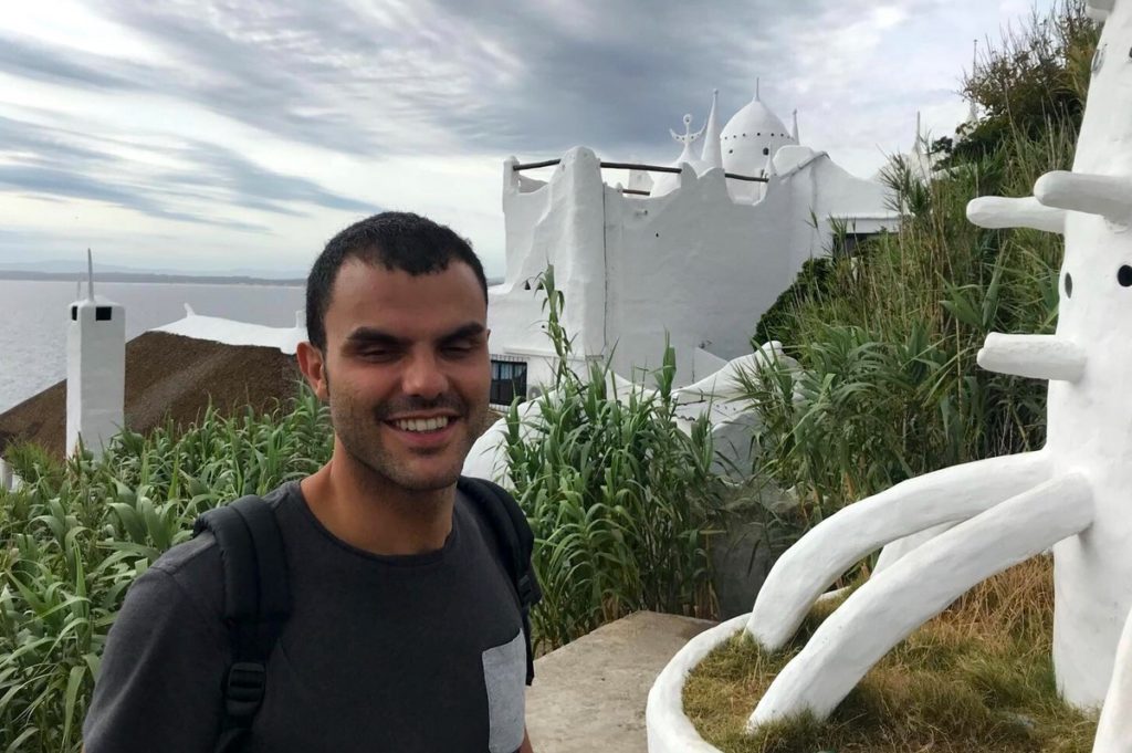 Daniele Cassioli in viaggio