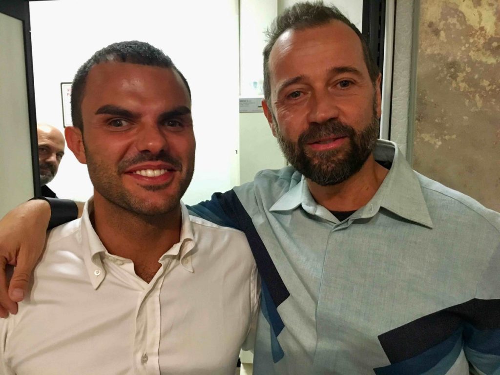 Daniele Cassioli e Fabio Volo