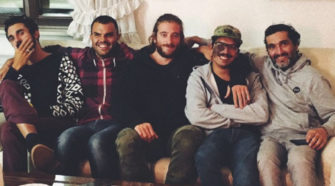 Daniele Cassioli e alcuni amici